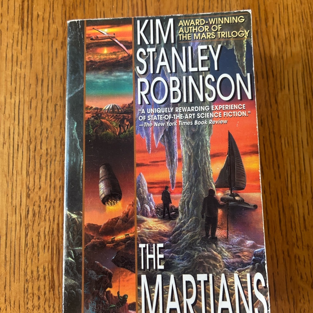 The Martians by Kim Stanley Robinson Paperback Sci-Fi Mars Trilogy Companion